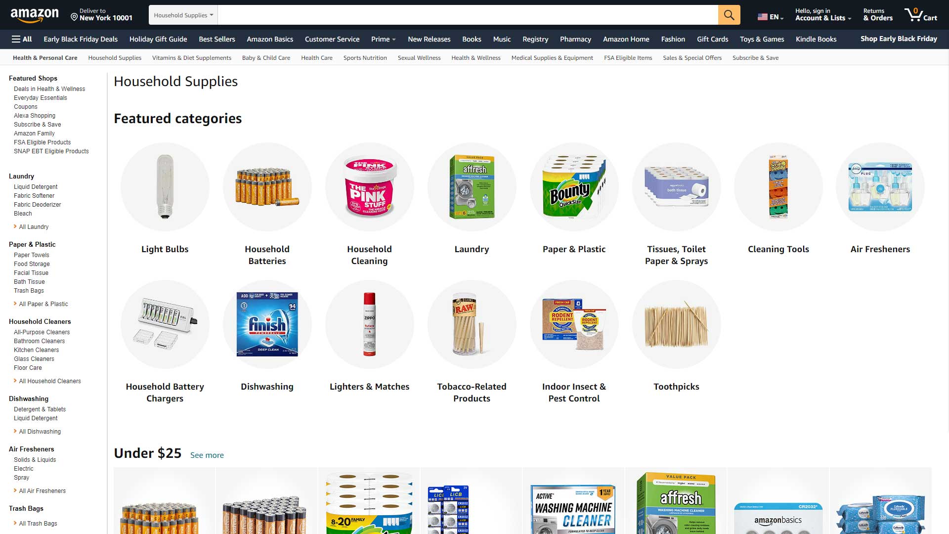 Household Supplies - Amazon FBA Marketplace Services