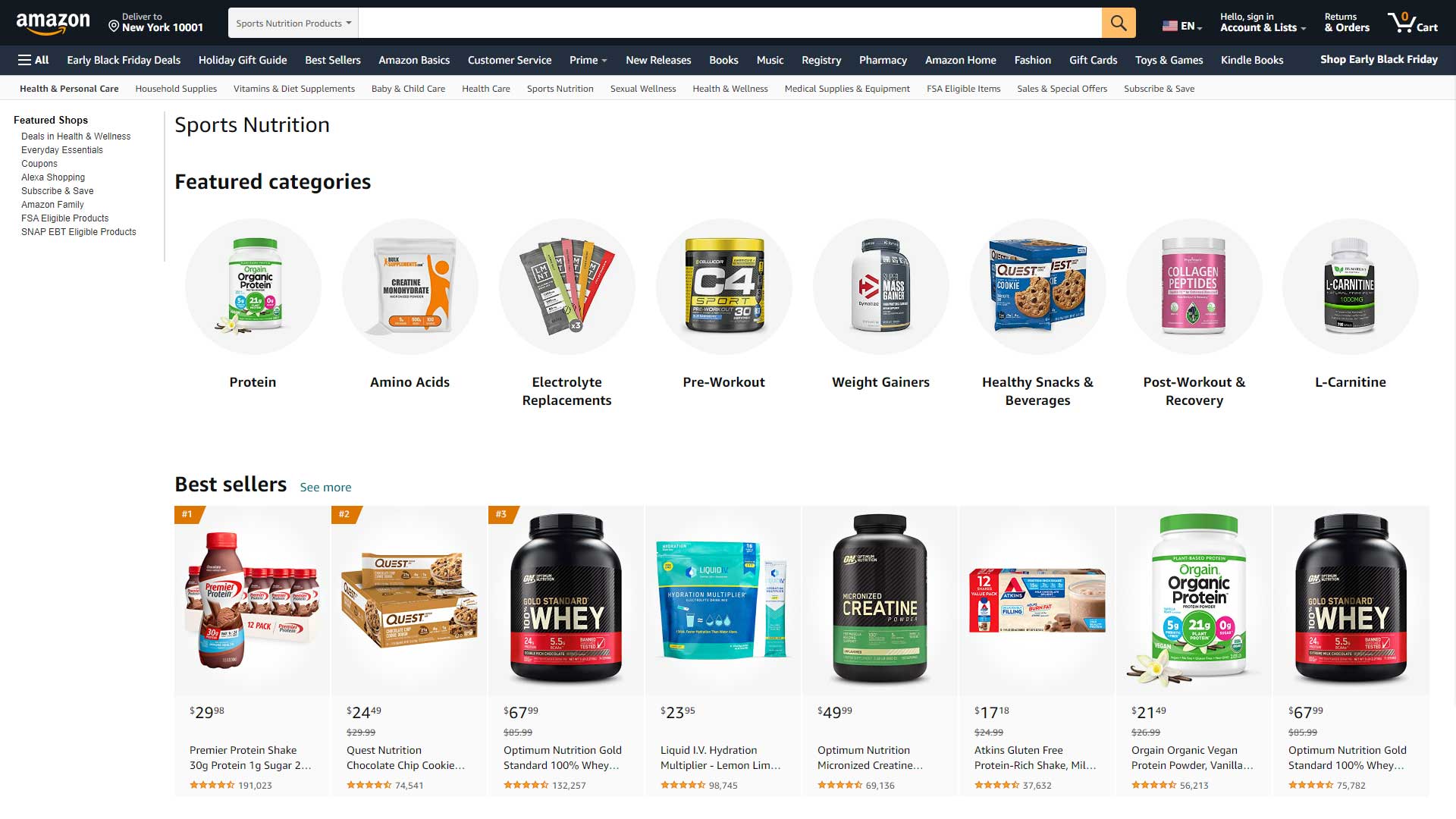 Vitamins Minerals Supplements Brand on FBA Amazon - Amazon FBA Marketplace Services